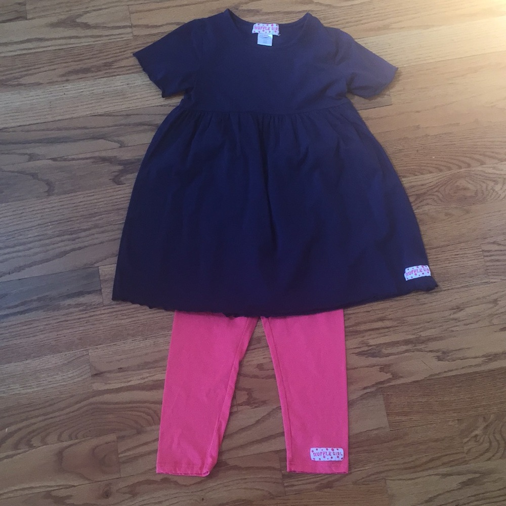 Ruffle Girl Two Piece Outfit